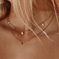 Halskette für Damen | Mehrschichtig | Boho | Gold | Elegant-Luzern Mode
