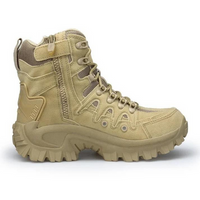 Outdoor Stiefel | Robust | Wandern | Reißverschluss | Schnürung | Uni-Luzern Mode