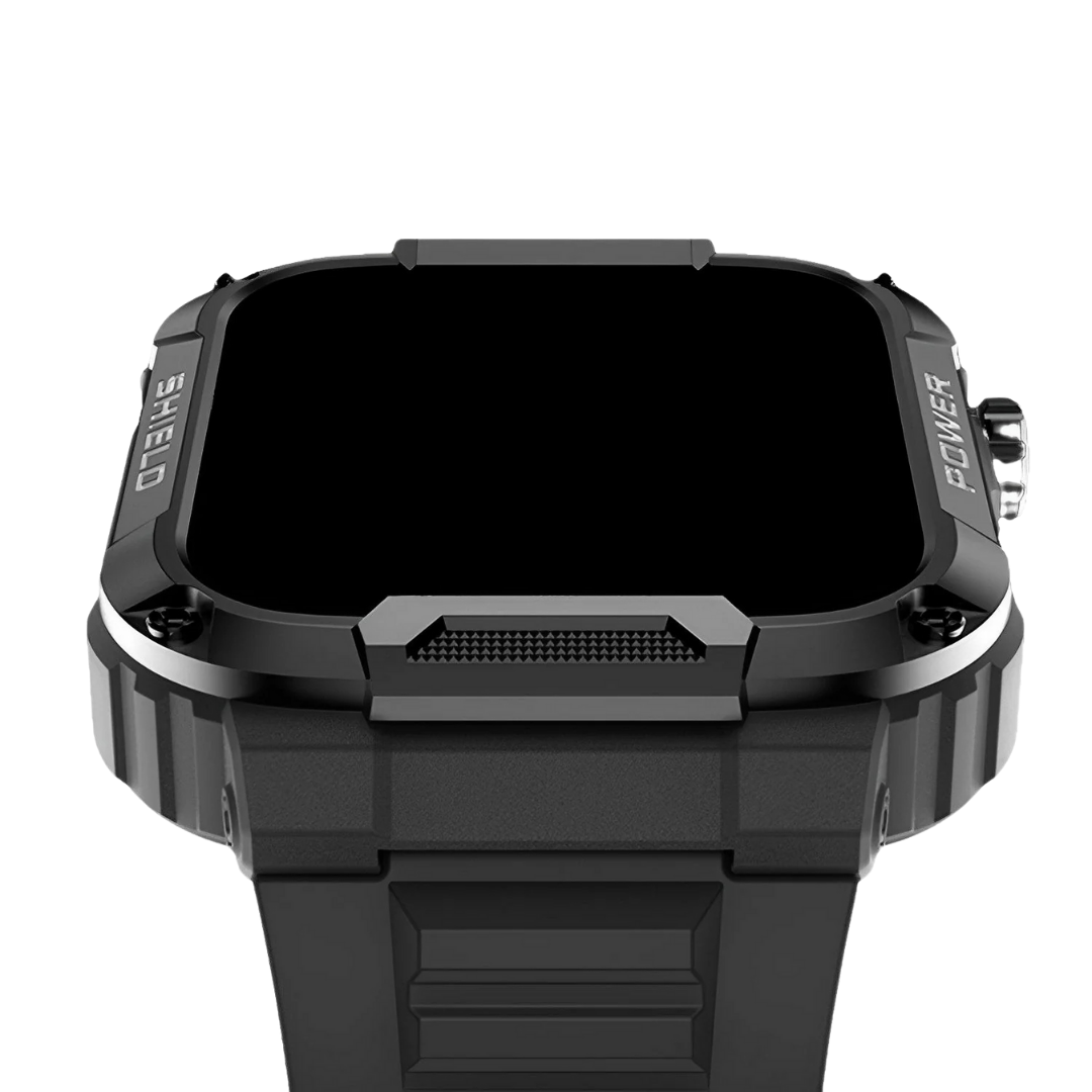 Herren Smartwatch | Quadratisch | Robustes | IP67 | Universell | 1,85 Zoll-Luzern Mode