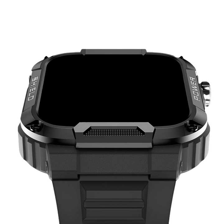 Herren Smartwatch | Quadratisch | Robustes | IP67 | Universell | 1,85 Zoll-Luzern Mode