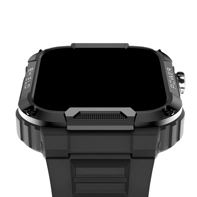 Herren Smartwatch | Quadratisch | Robustes | IP67 | Universell | 1,85 Zoll-Luzern Mode