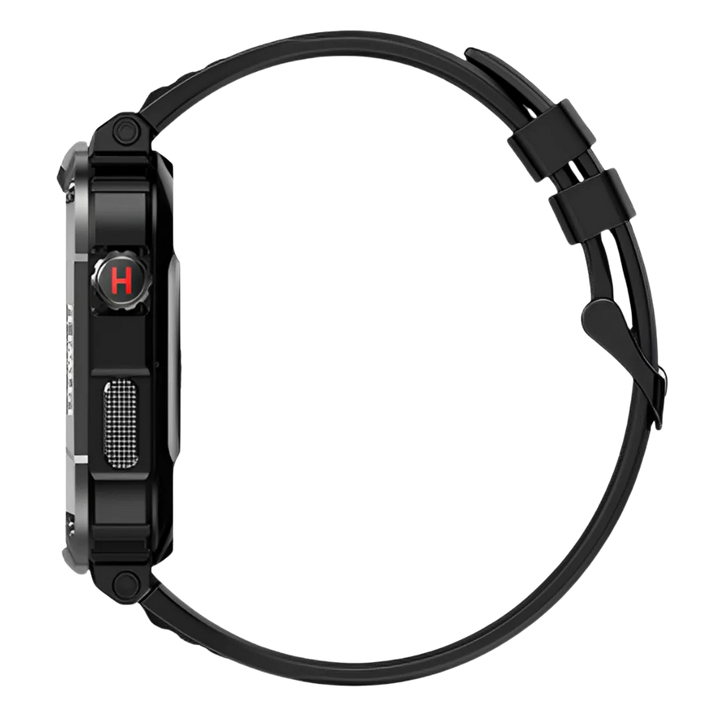 Herren Smartwatch | Quadratisch | Robustes | IP67 | Universell | 1,85 Zoll-Luzern Mode