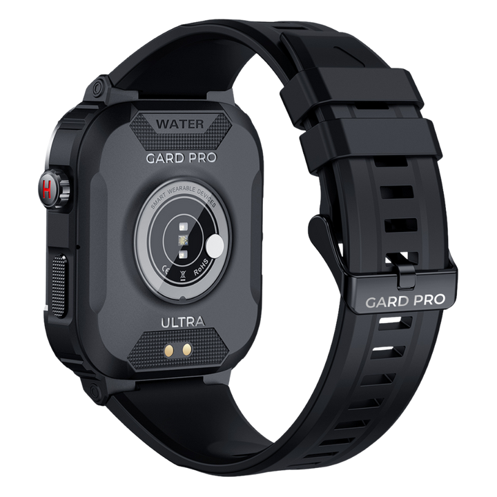 Herren Smartwatch | Quadratisch | Robustes | IP67 | Universell | 1,85 Zoll-Luzern Mode