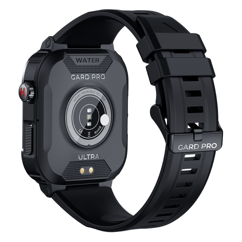 Herren Smartwatch | Quadratisch | Robustes | IP67 | Universell | 1,85 Zoll-Luzern Mode