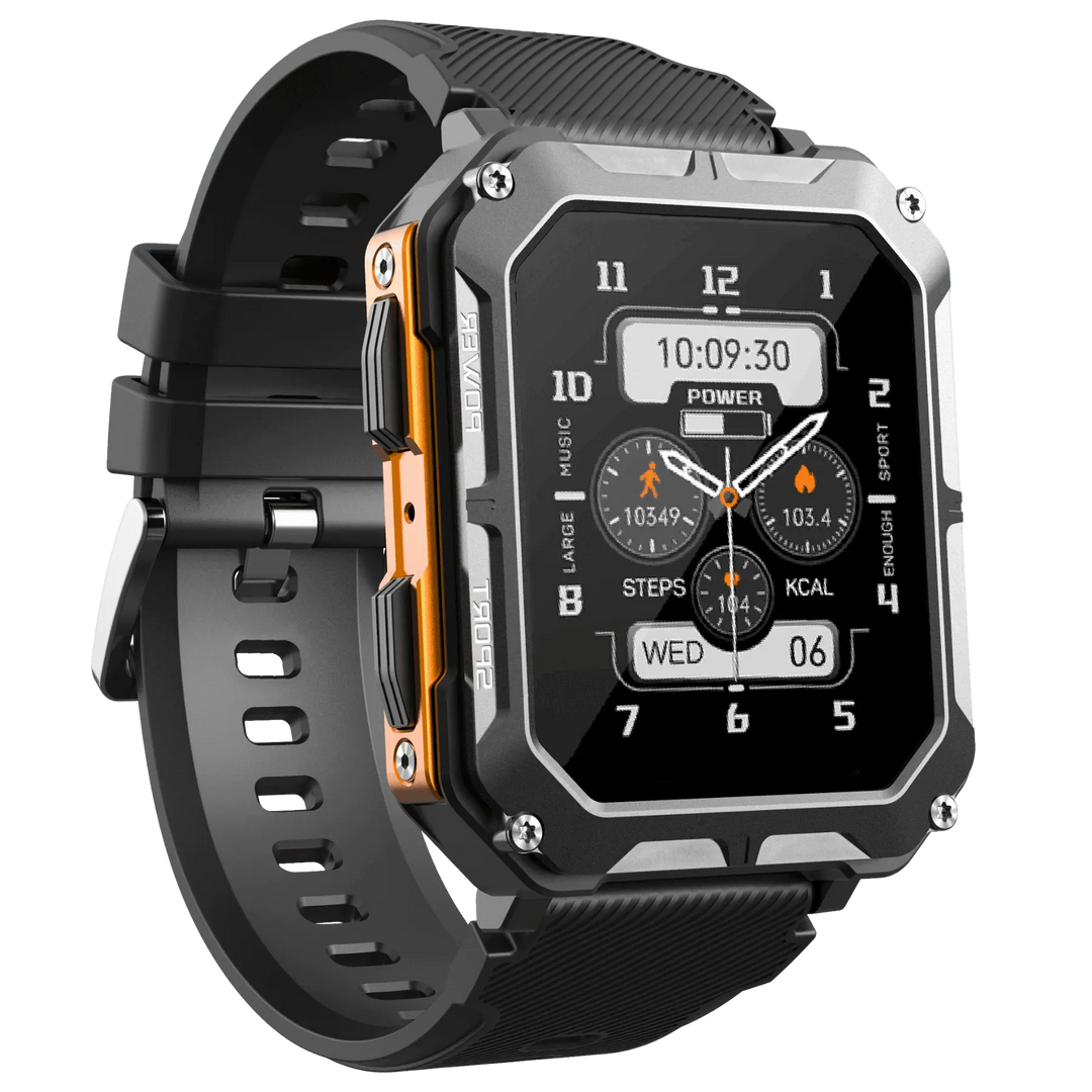 Smartwatch | Robustes Unverwüstliches Stilvolles Wasserdichtes Bluetooth-Luzern Mode
