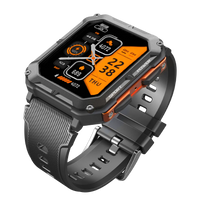 Smartwatch | Robustes Unverwüstliches Stilvolles Wasserdichtes Bluetooth-Luzern Mode