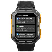 Smartwatch | Robustes Unverwüstliches Stilvolles Wasserdichtes Bluetooth-Luzern Mode