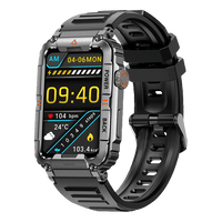 Smartwatch | Android Vielseitig SIM Kamera GPS WiFi Stilvoll Langlebig-Schwarz-Luzern Mode