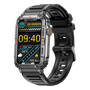 Smartwatch | Android Vielseitig SIM Kamera GPS WiFi Stilvoll Langlebig-Schwarz-Luzern Mode