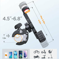 Fahrrad-Telefonhalter | Stabil, Universell, Vielseitig, Langlebig, Robust-Luzern Mode