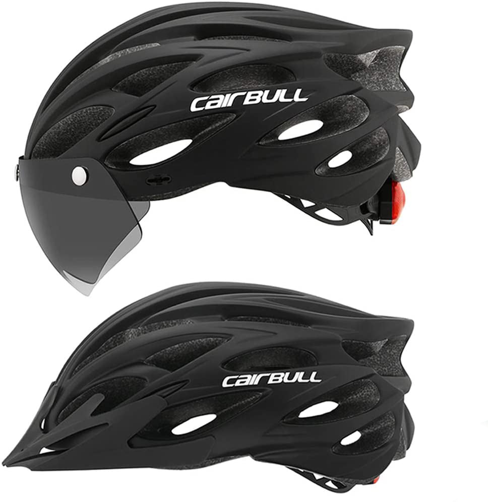 Fahrradhelm | Rennrad, Robust, Langlebig, Vielseitig, Unisex, Verstellbar-Schwarz-Luzern Mode
