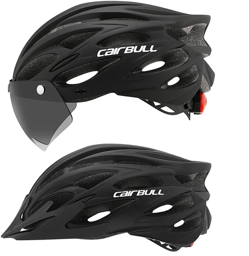 Fahrradhelm | Rennrad, Robust, Langlebig, Vielseitig, Unisex, Verstellbar-Schwarz-Luzern Mode