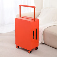 Hartschalenkoffer | Polypropylen | Robust | Leicht | Zahlenschloss-Orange-S (42 L)-Luzern Mode
