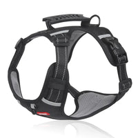 Hundegeschirr | Komfortabel | Robust | Verstellbar | Sicher-Schwarz-XS-Luzern Mode
