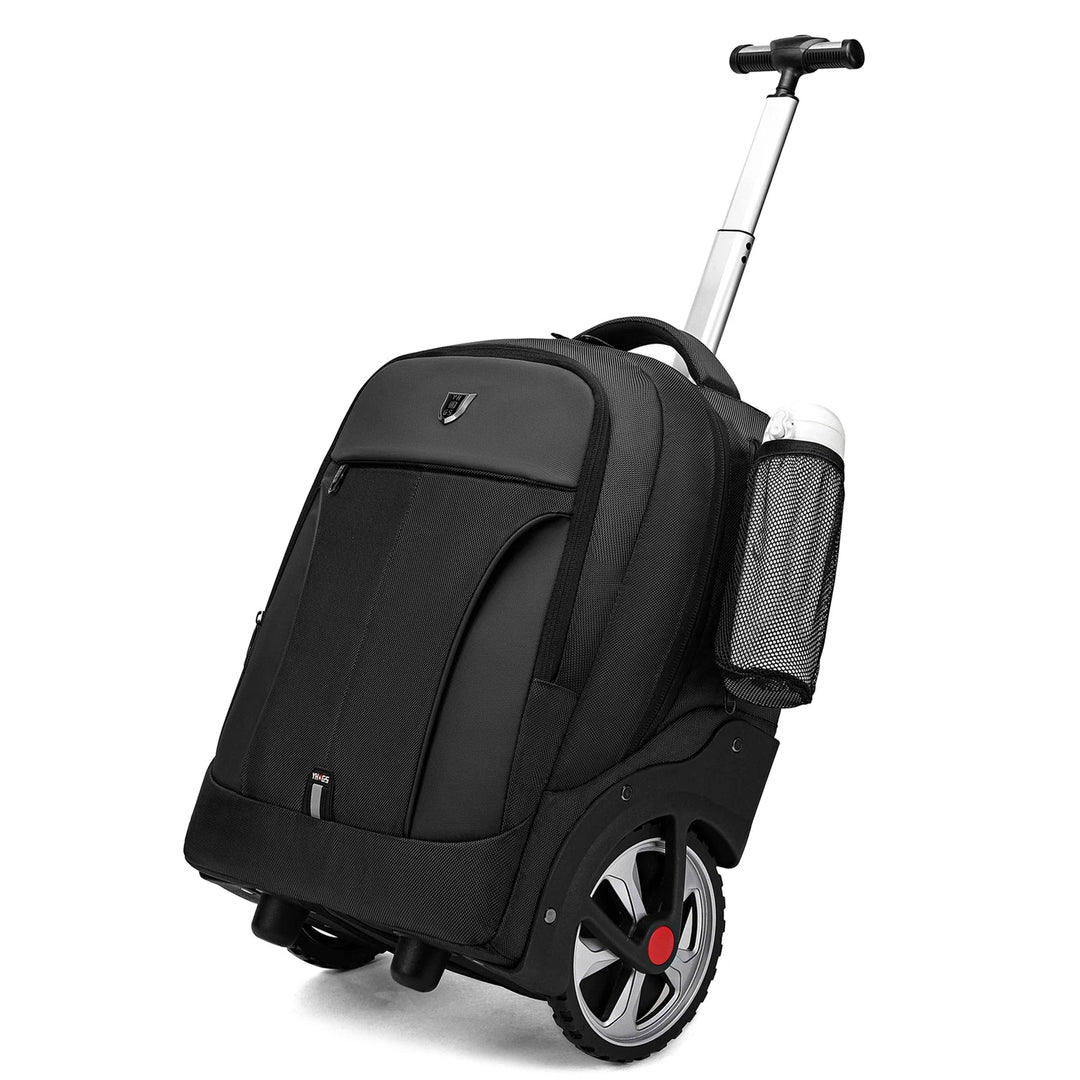 Gepäck-Rucksack | Rollbar | Reißverschlüsse | Leicht | Schwarz-Luzern Mode