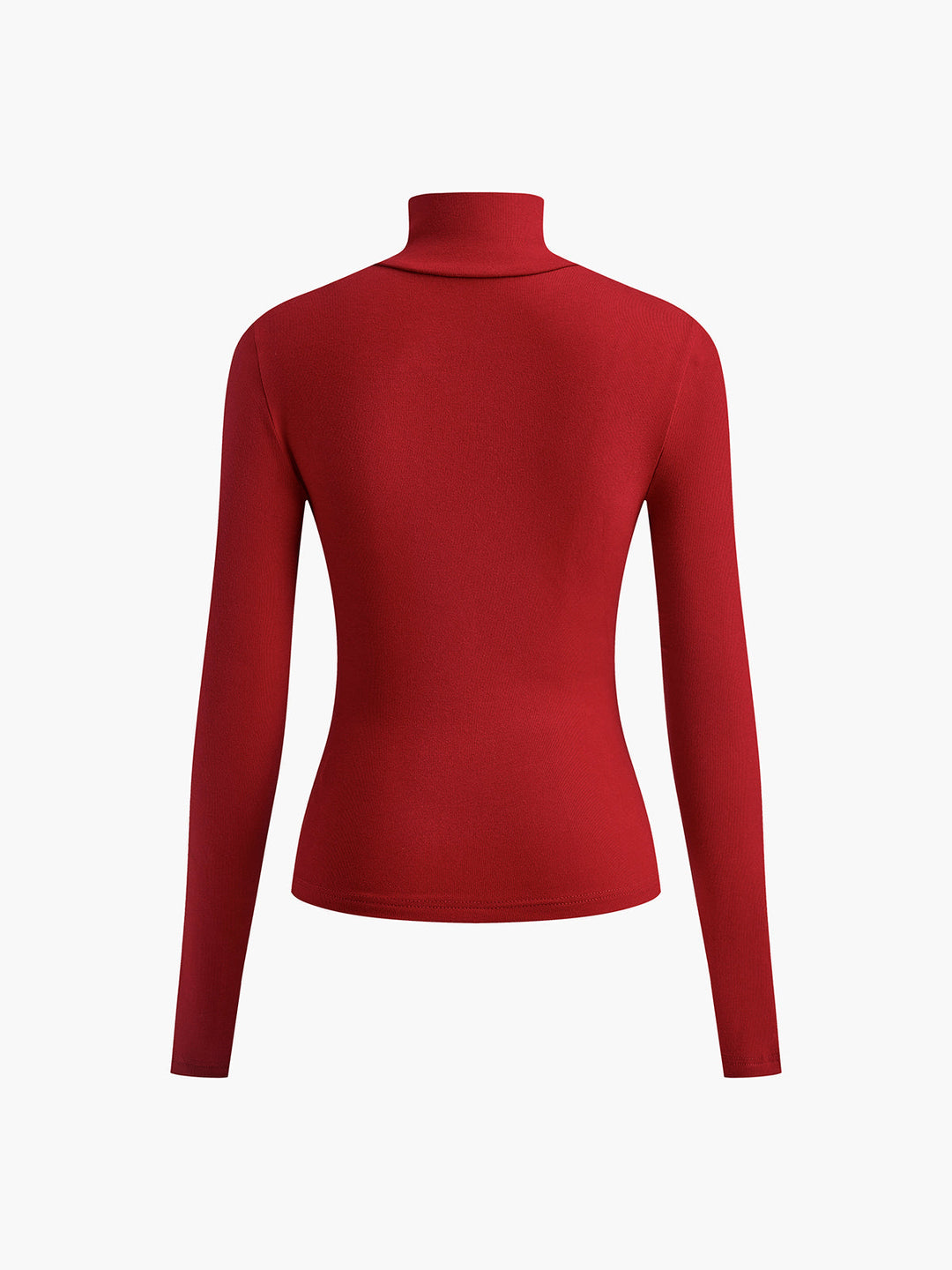 Damen Rollkragenpullover mit Knopfleiste - Eleganter Look-Luzern Mode