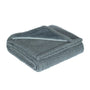 Kuscheldecke | Romantisch Warm Bequem Weich Wasserdicht Luxuriös-Grau-100x145cm-Luzern Mode