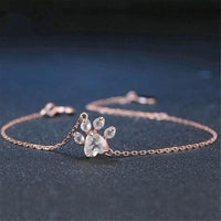 Armband für Tierliebhaber | Rosenquarz | Nickelfrei | Silber-Luzern Mode