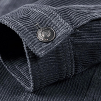 Herren Cordjacke mit Knopfleiste - Stilvoll und Bequem-Luzern Mode