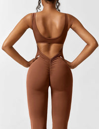 Rückenfrei | V-förmige Taille | Schlaghose | figurformend | elastisch | weich | bequem-Luzern Mode