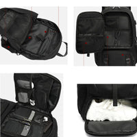 Wasserdichter Laptop-Rucksack mit USB-Anschluss und Schuhfach-Luzern Mode