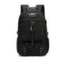 Wasserdichter Laptop-Rucksack mit USB-Anschluss und Schuhfach-50L-Schwarz-Luzern Mode