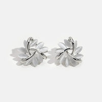 Ohrstecker für Damen | Gold | Opal | Blumen | Zeitlos | Stilvoll-Luzern Mode
