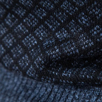 Herren Strickjacke mit Reißverschluss und Muster Design-Luzern Mode