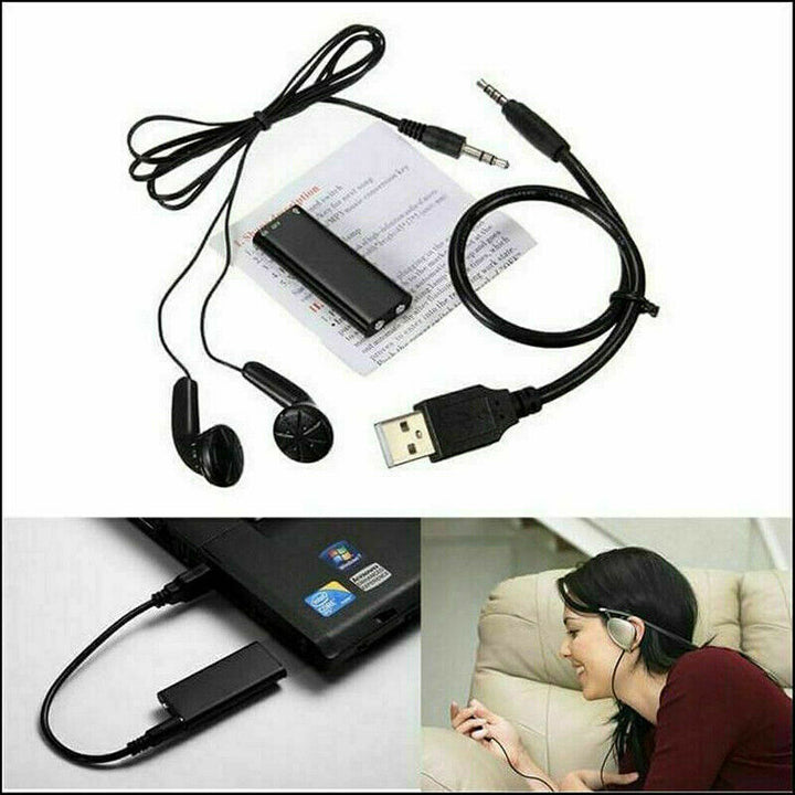 Mini-Sprachrekorder mit 8GB Speicher & U-Disk-Funktion – Vokaro