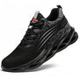 Herren Laufschuhe mit Luftpolstersohle für Komfort-Grau-39-Luzern Mode