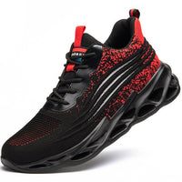 Herren Laufschuhe mit Luftpolstersohle für Komfort-Rot-39-Luzern Mode