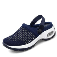 Atmungsaktive Unisex Clogs mit Komfortsohle für Alltag-Blau-34-Luzern Mode