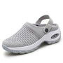 Atmungsaktive Unisex Clogs mit Komfortsohle für Alltag-Grau-34-Luzern Mode