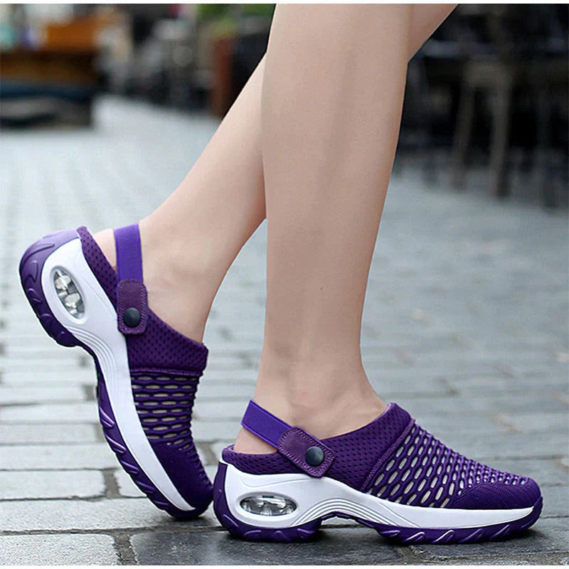 Atmungsaktive Unisex Clogs mit Komfortsohle für Alltag-Luzern Mode