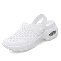 Atmungsaktive Unisex Clogs mit Komfortsohle für Alltag-Weiß-34-Luzern Mode