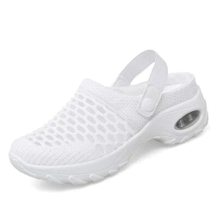 Atmungsaktive Unisex Clogs mit Komfortsohle für Alltag-Weiß-34-Luzern Mode