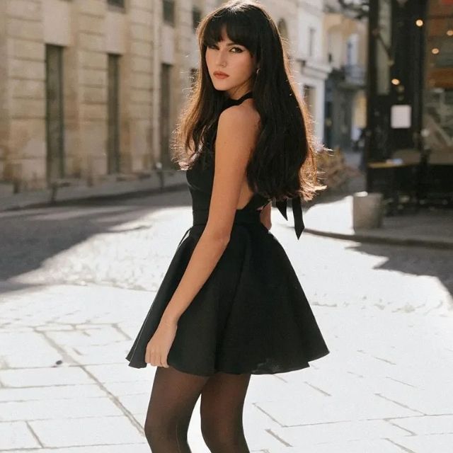 Luxuriöses Abendkleid mit Rückenausschnitt für Damen-Luzern Mode