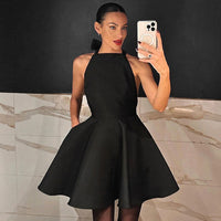 Luxuriöses Abendkleid mit Rückenausschnitt für Damen-Luzern Mode