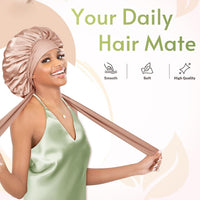 Seidenschlafmütze für Damen - Glattes Haar, Hohe Qualität-Luzern Mode