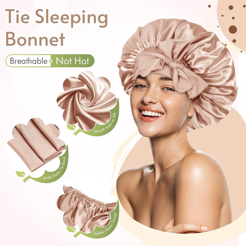 Seidenschlafmütze für Damen - Glattes Haar, Hohe Qualität-Luzern Mode