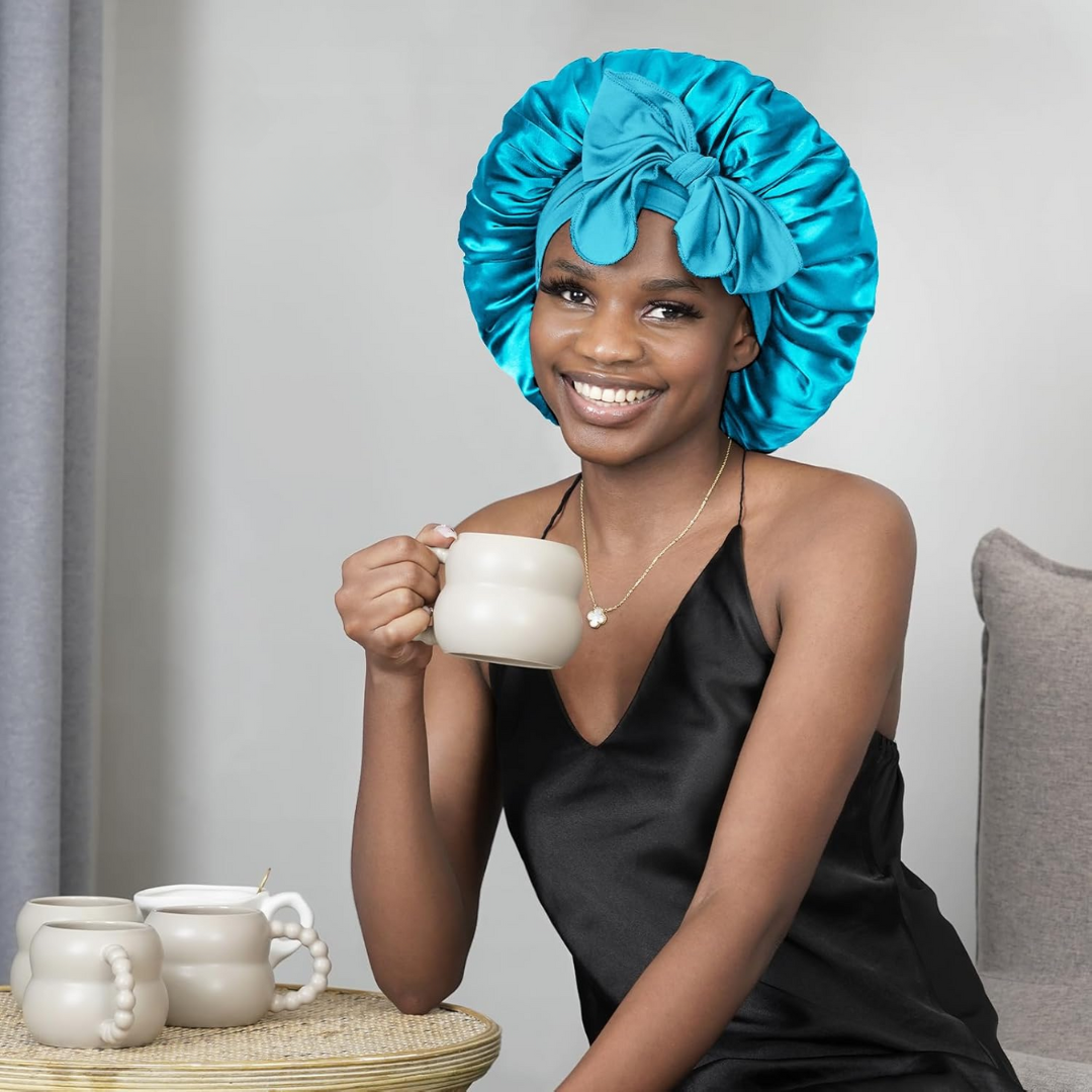 Seidenschlafmütze für Damen - Glattes Haar, Hohe Qualität-Luzern Mode