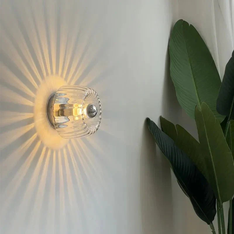 Wandlampe | Bauhaus | Skandinavisch | Stilvoll | Einzigartig | LED | Langlebig | Drehknopf-Luzern Mode