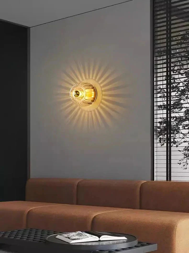 Wandlampe | Bauhaus | Skandinavisch | Stilvoll | Einzigartig | LED | Langlebig | Drehknopf-Luzern Mode