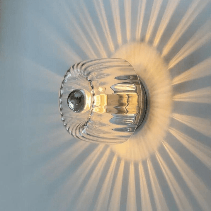 Wandlampe | Bauhaus | Skandinavisch | Stilvoll | Einzigartig | LED | Langlebig | Drehknopf-Silber-Luzern Mode