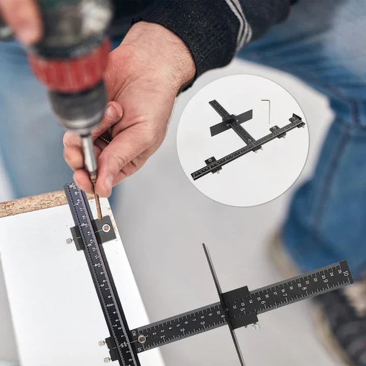 Schrank-Schablone | Präzise Langlebig Aluminium Stabil Schnell Universell-Luzern Mode