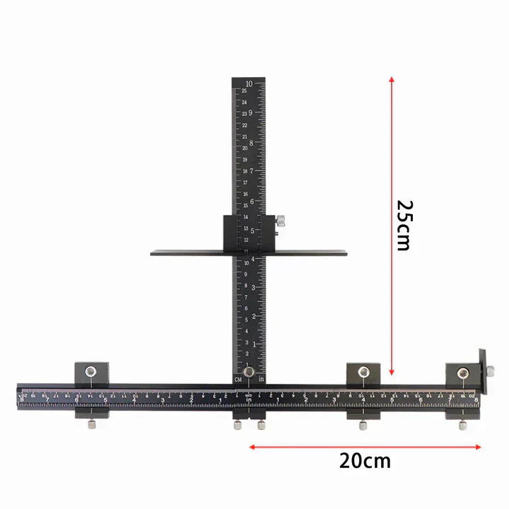 Schrank-Schablone | Präzise Langlebig Aluminium Stabil Schnell Universell-Luzern Mode