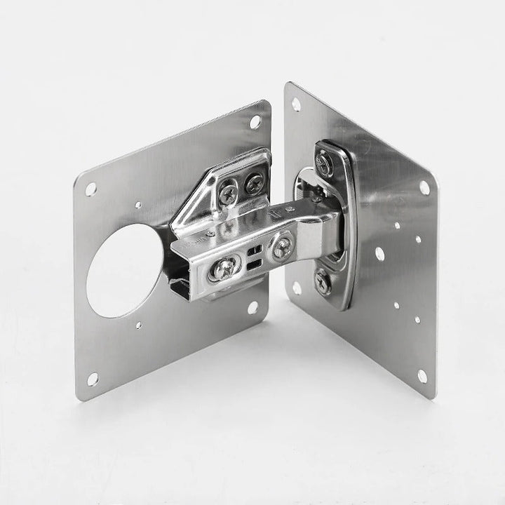Scharnier Montageplatten | Edelstahl | Robust | Langlebig | Vielseitig-Luzern Mode