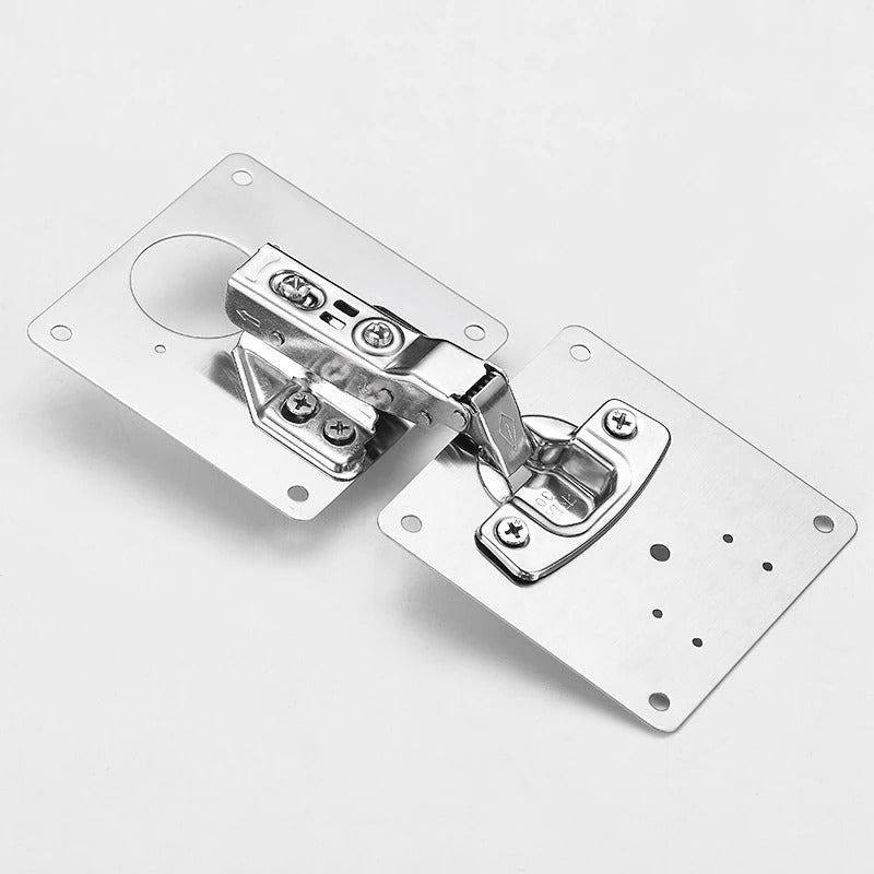 Scharnier Montageplatten | Edelstahl | Robust | Langlebig | Vielseitig-Luzern Mode
