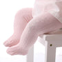 Kleinkind Strumpfhose Baumwolle - Weiche Baby Leggings-Rosa-S-Luzern Mode