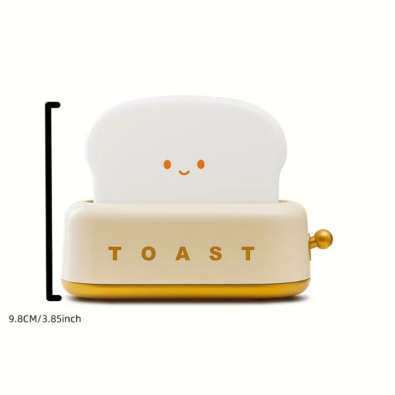 Nachttischlampe | Wiederaufladbar Toaster Niedlich Langlebig Beruhigend-Luzern Mode